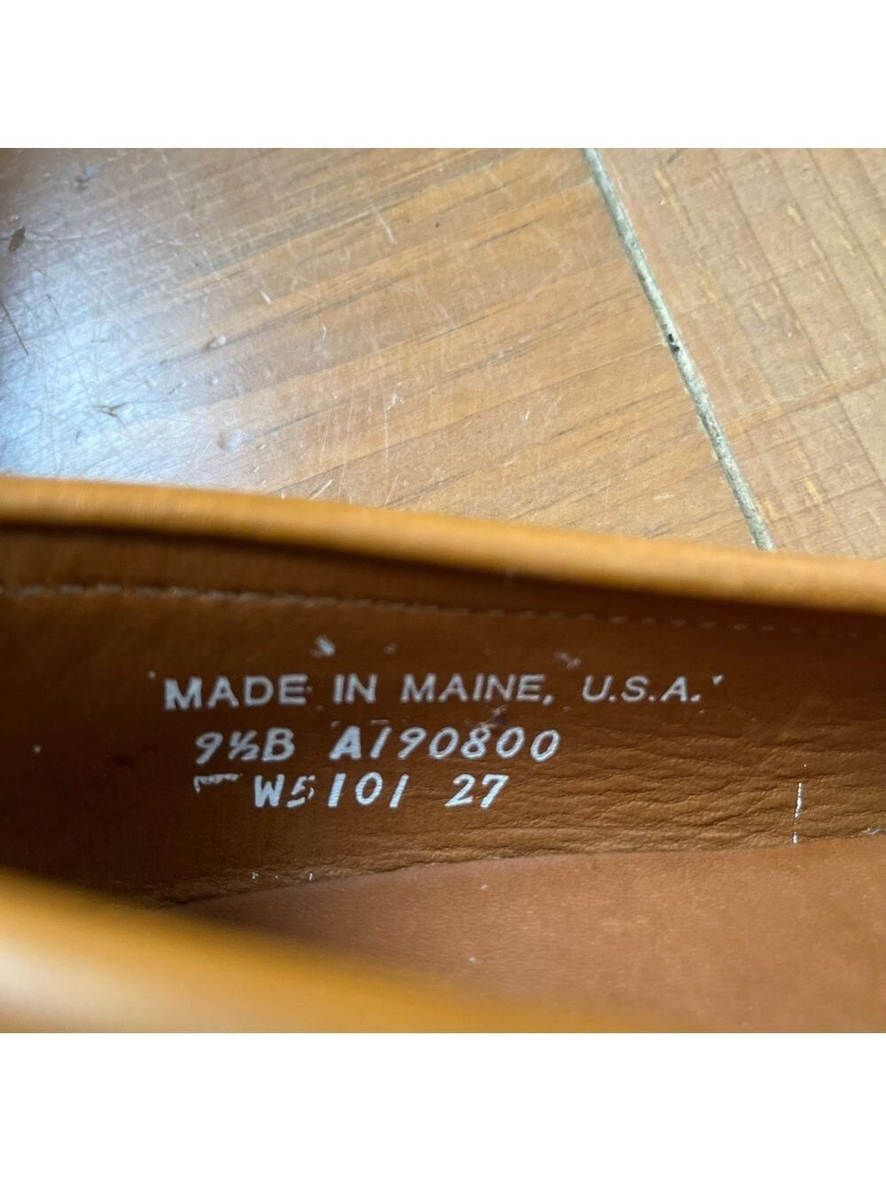 Rancourt & Co. Women’s Horsebit Loafer Natural Shell Cordovan Tan Leather 9.5 - Picture 10 of 13